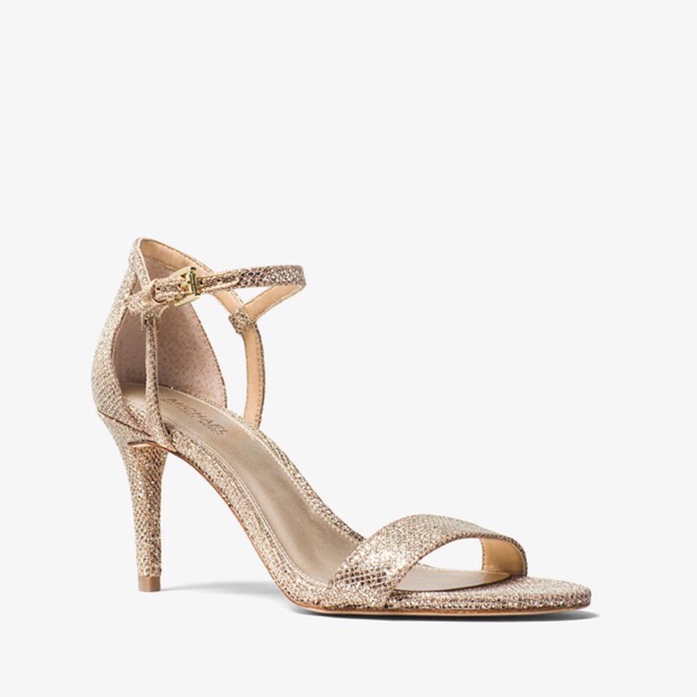 Michael Kors Simone Glitter Mesh Sandal